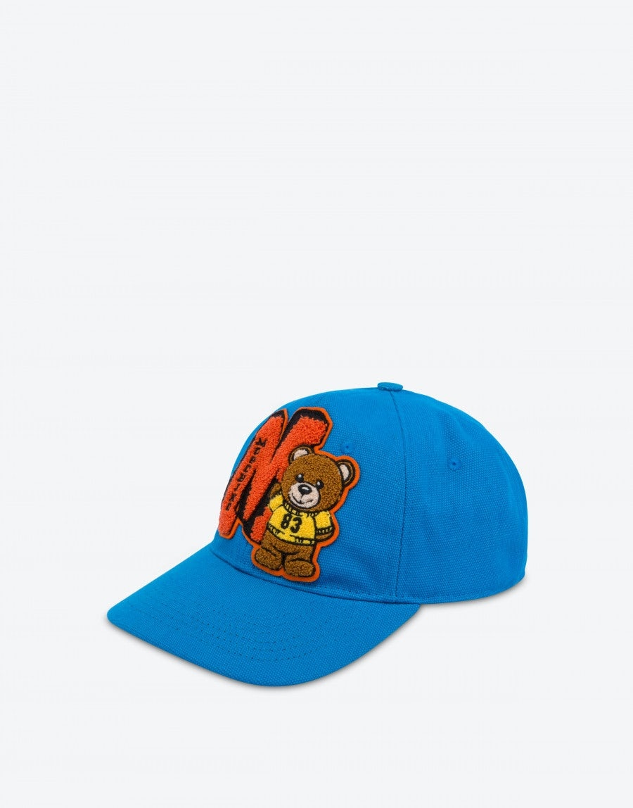 VARSITY TEDDY BEAR CANVAS HAT - 3