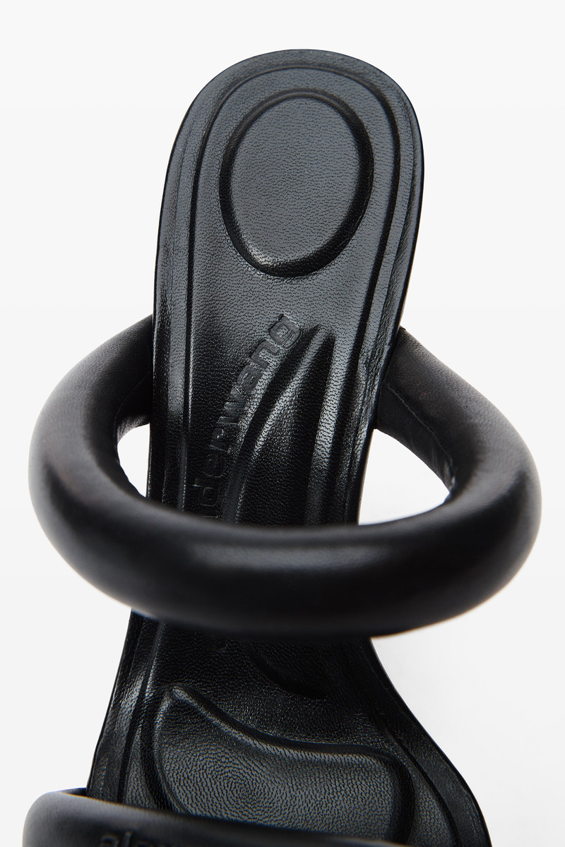 Julie 105mm Lambskin Tubular Sandal 4