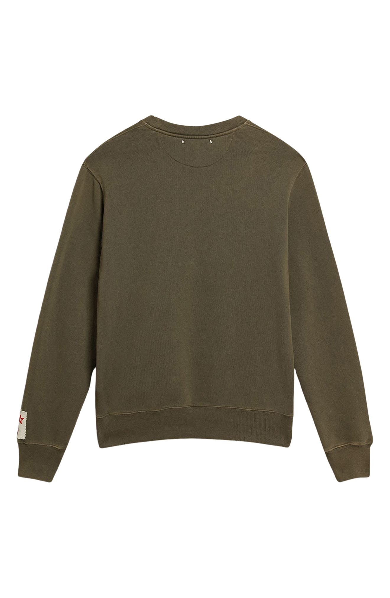 Distressed Logo Graphic Sweatshirt - 7