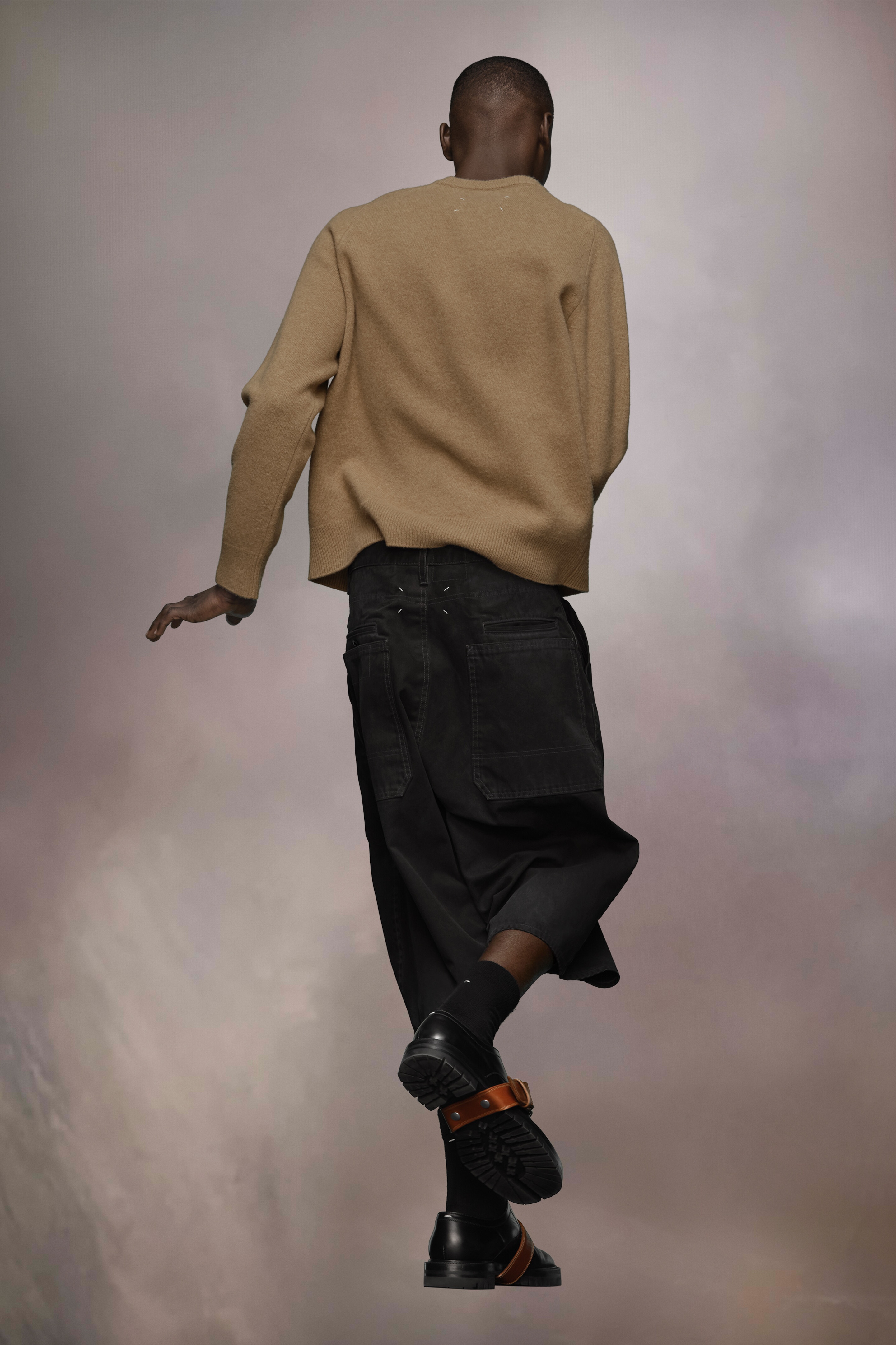 Washed Lambswool Sweater - 5