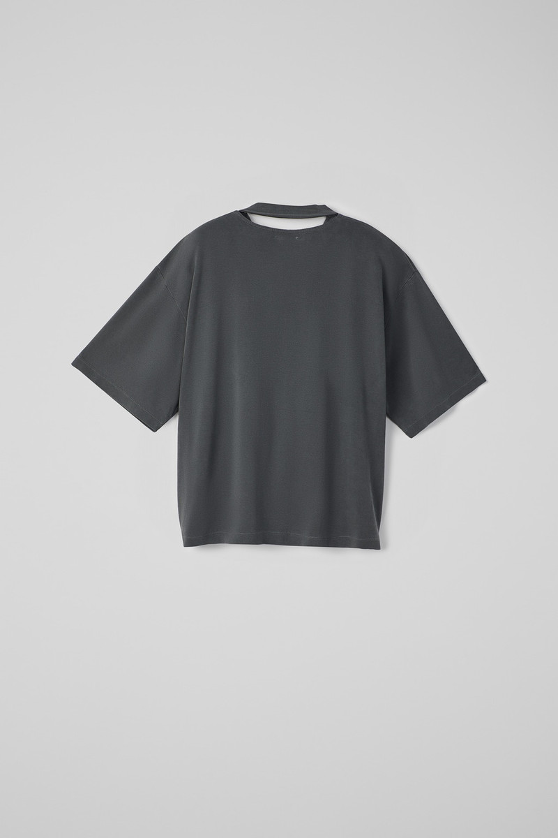 CAMPERLAB Gray Organic Cotton T-Shirt outlook