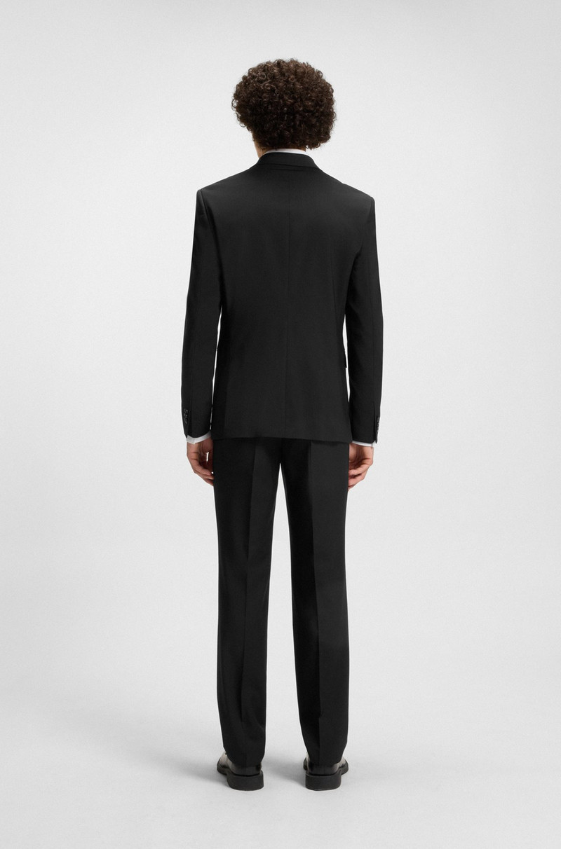 SLIM-FIT BLAZER IN PATTERNED WOOL 4