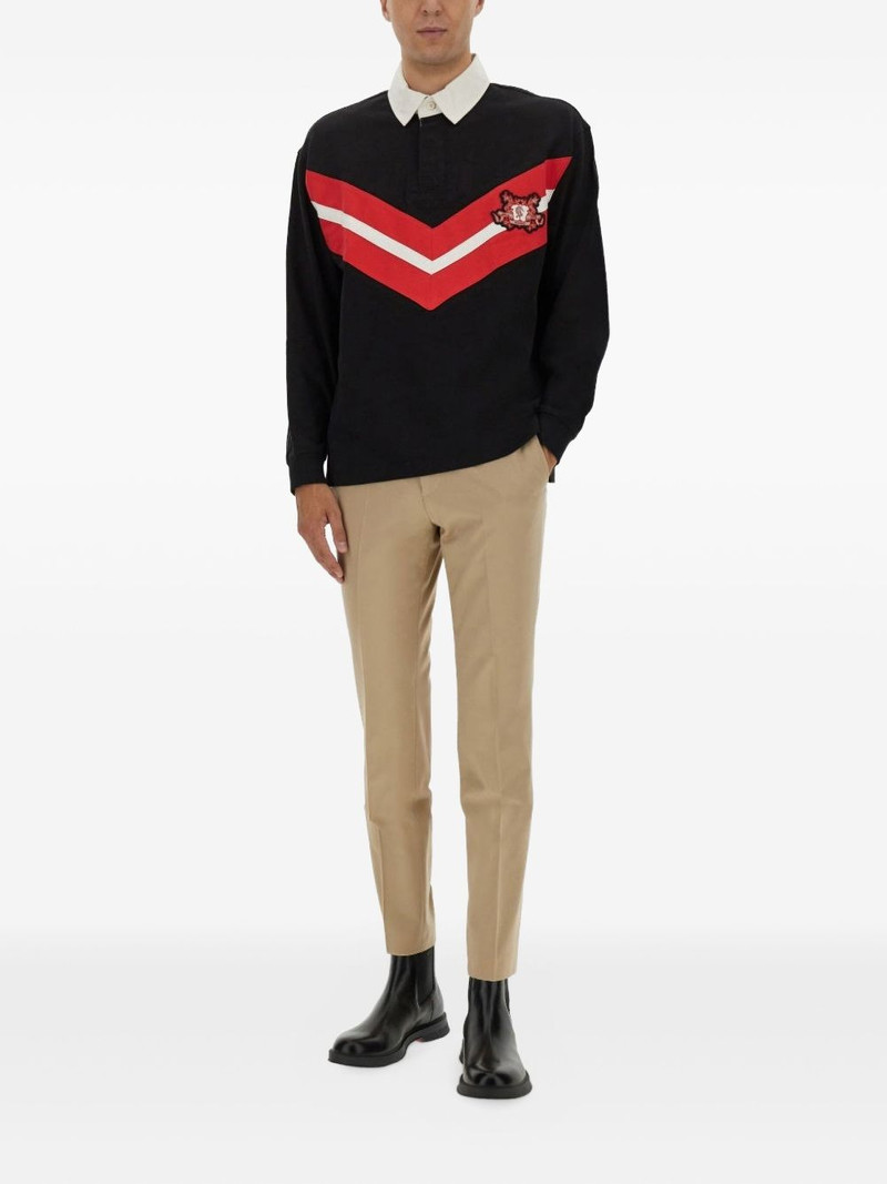 HUGO logo-patch polo shirt outlook