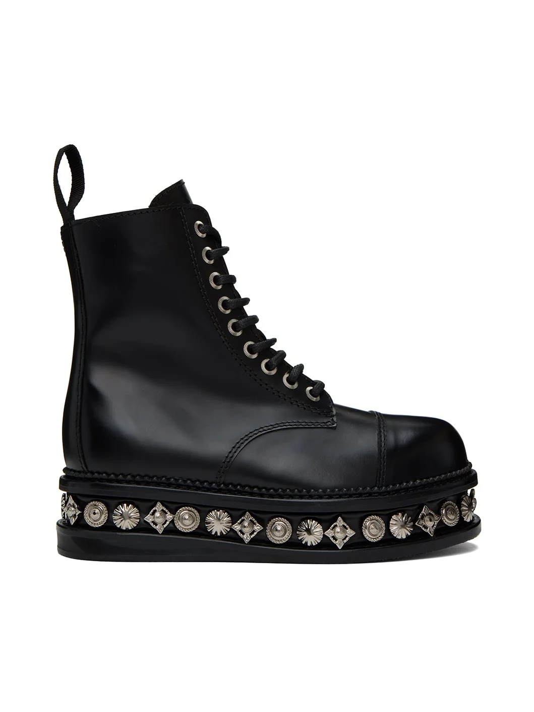 Black Platform Boots - 1