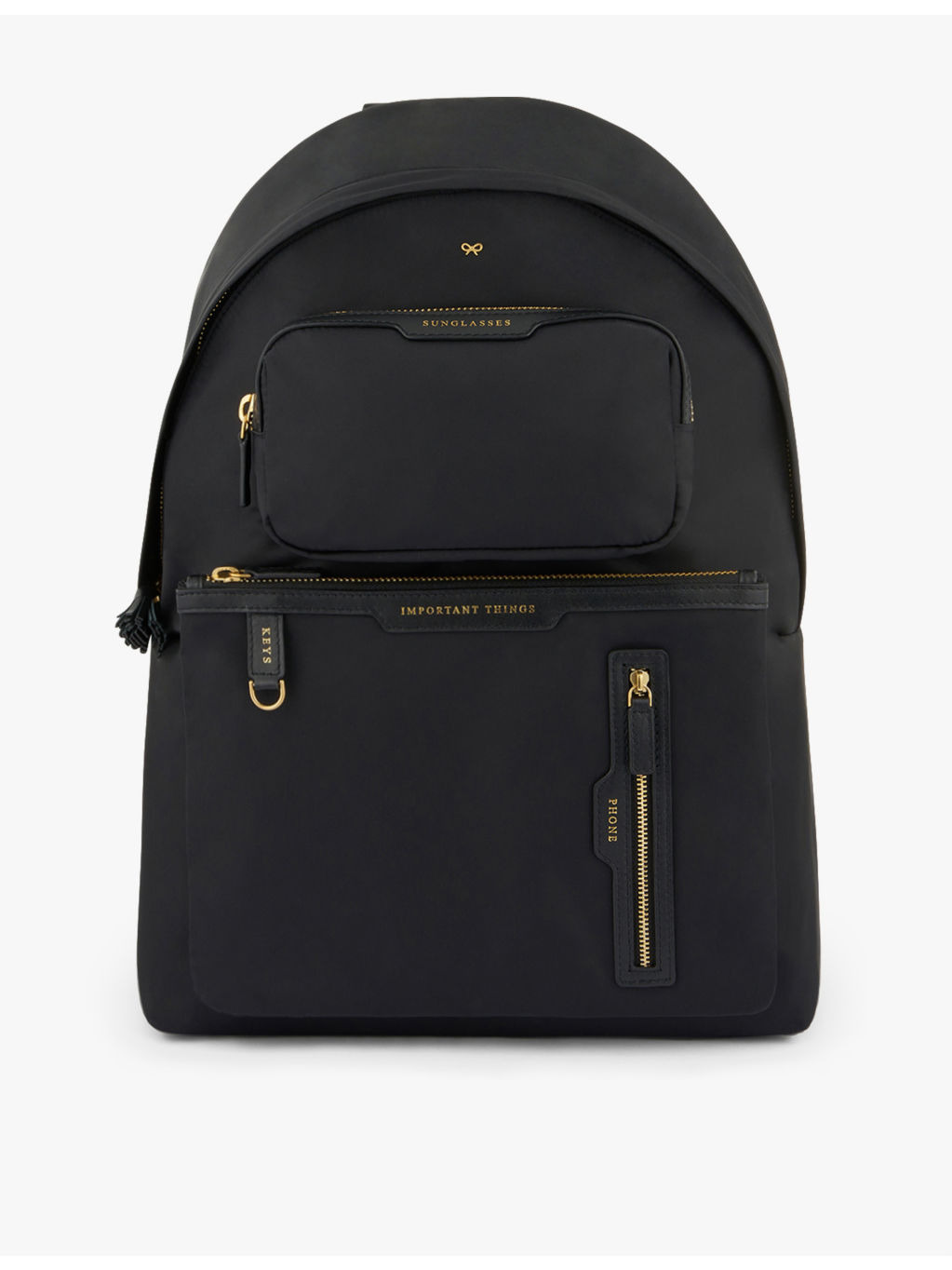 Multi Pocket recycled-nylon backpack - 1