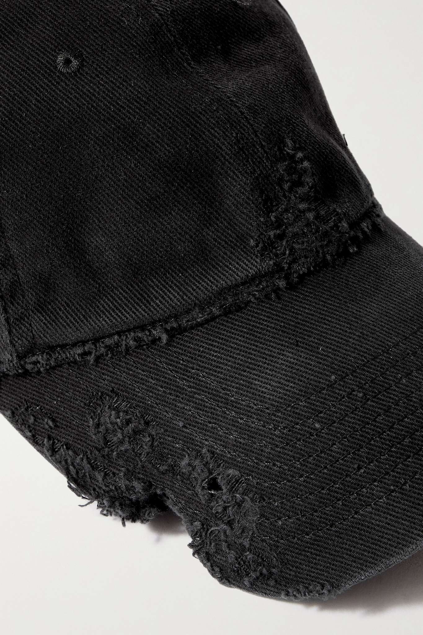 BALENCIAGA dog bite キャップ L Balenciaga Dog Bite Cap 'Black Faded' 744301410B21071