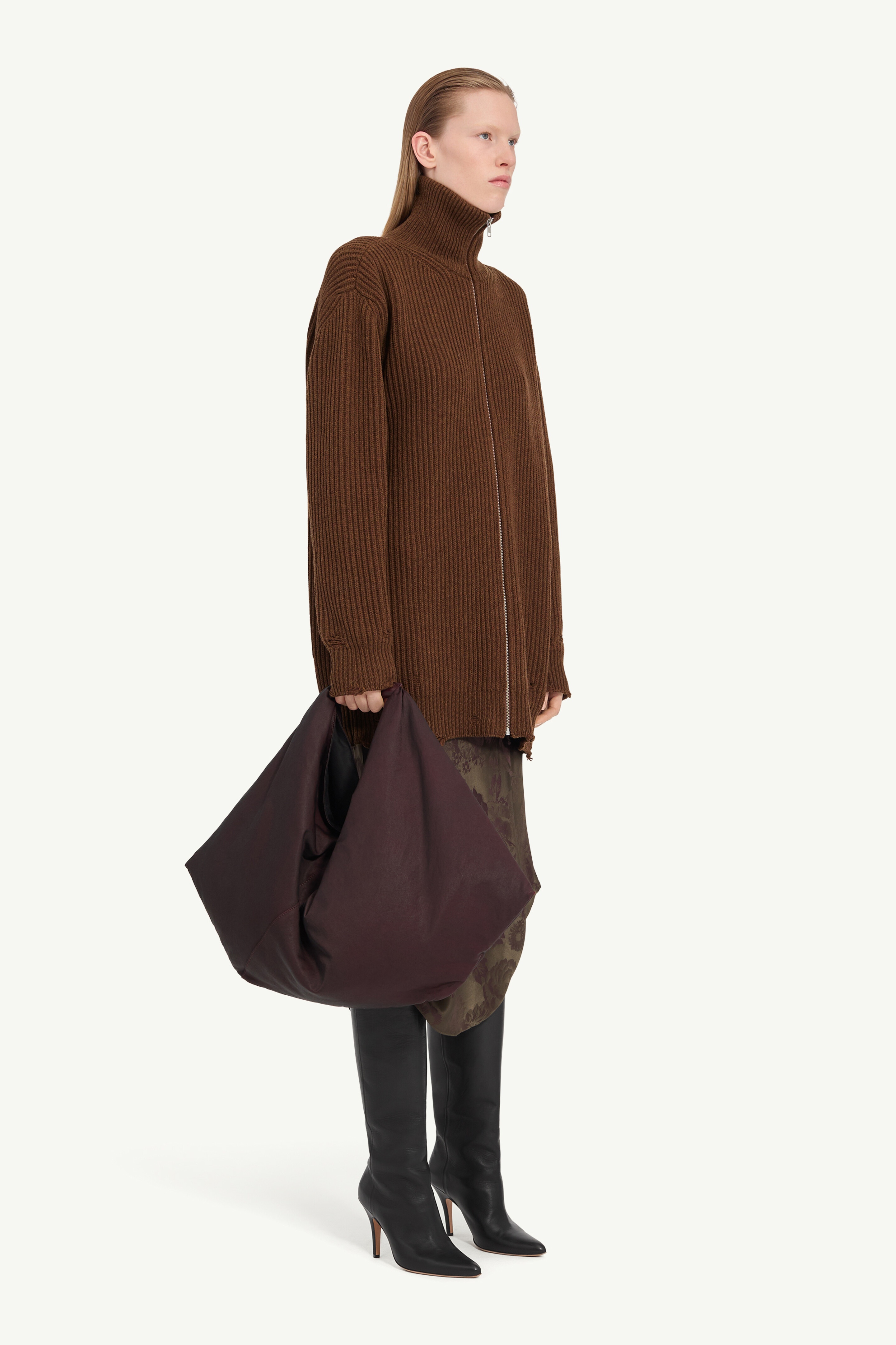 Ribbed knit jacket - 3