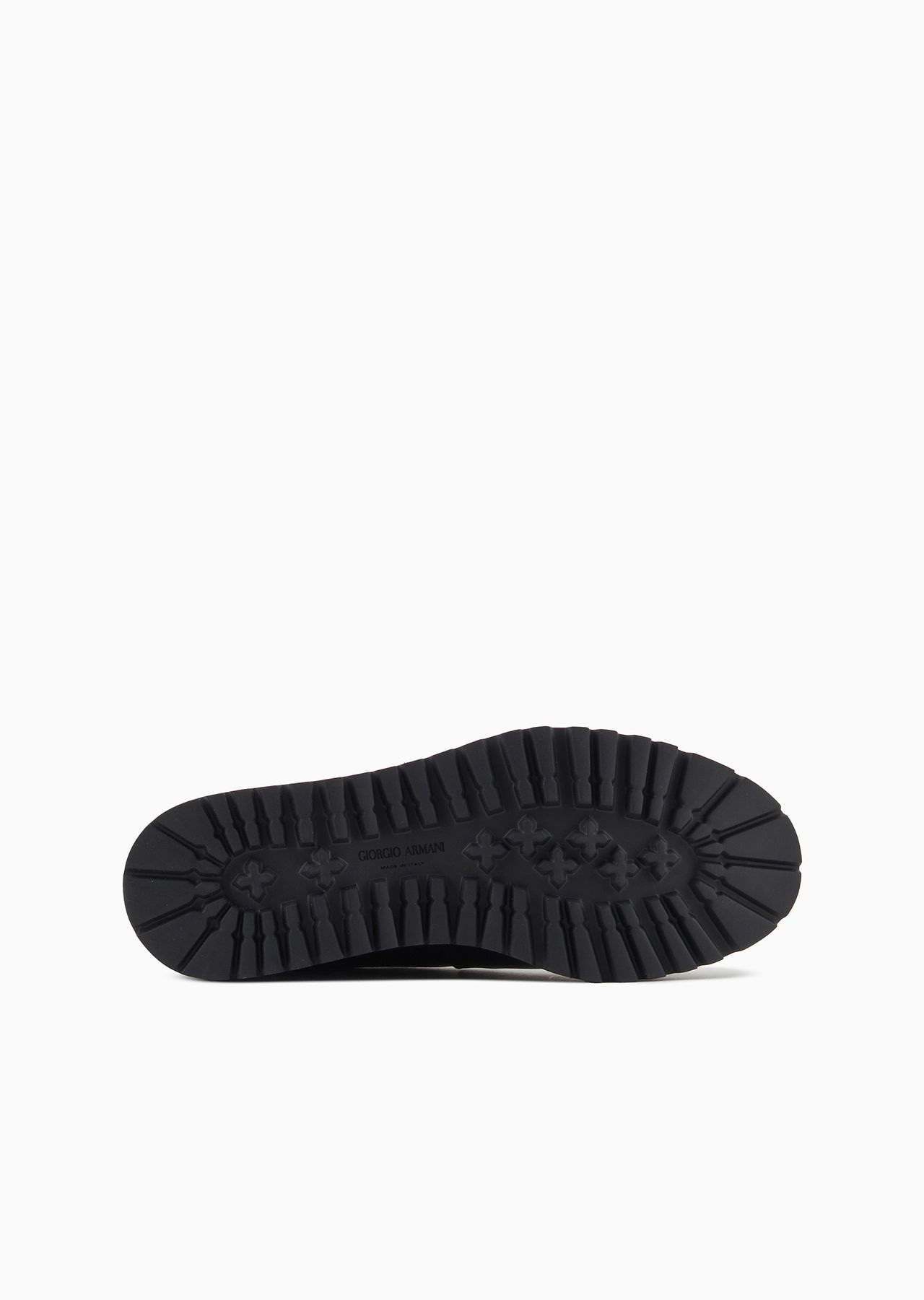 Leather ankle boots with knit details - 6
