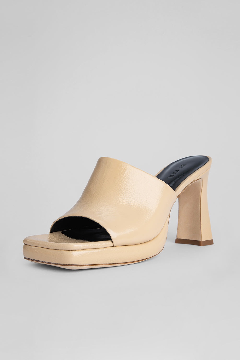 Beliz Sand Gloss Grained Leather - 5