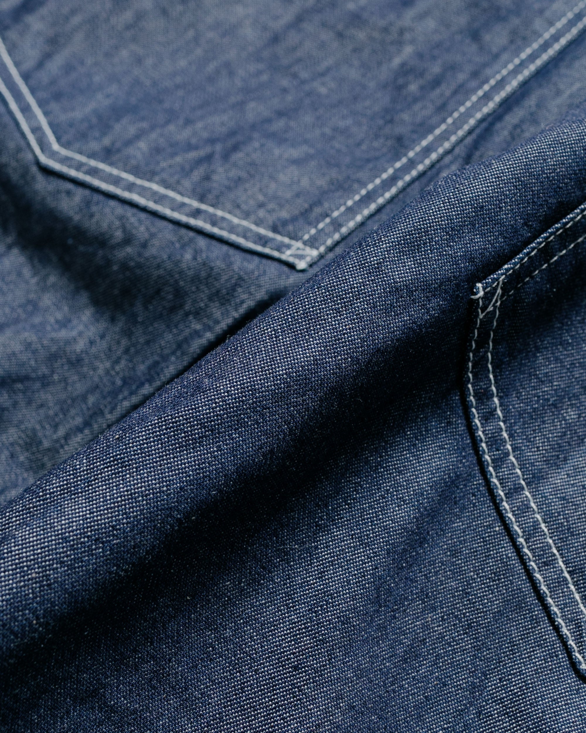 Fatigue Short Indigo 8oz Cone Denim - 5