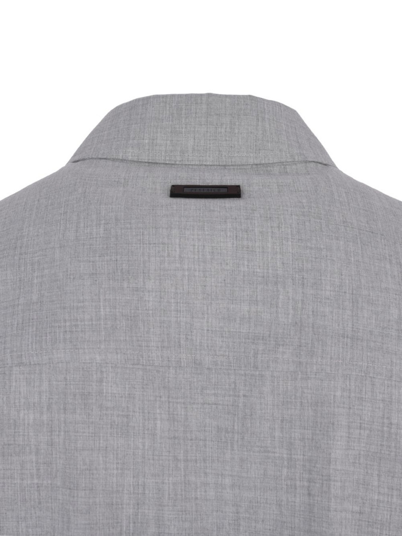 slub-texture button-pocket jacket 4