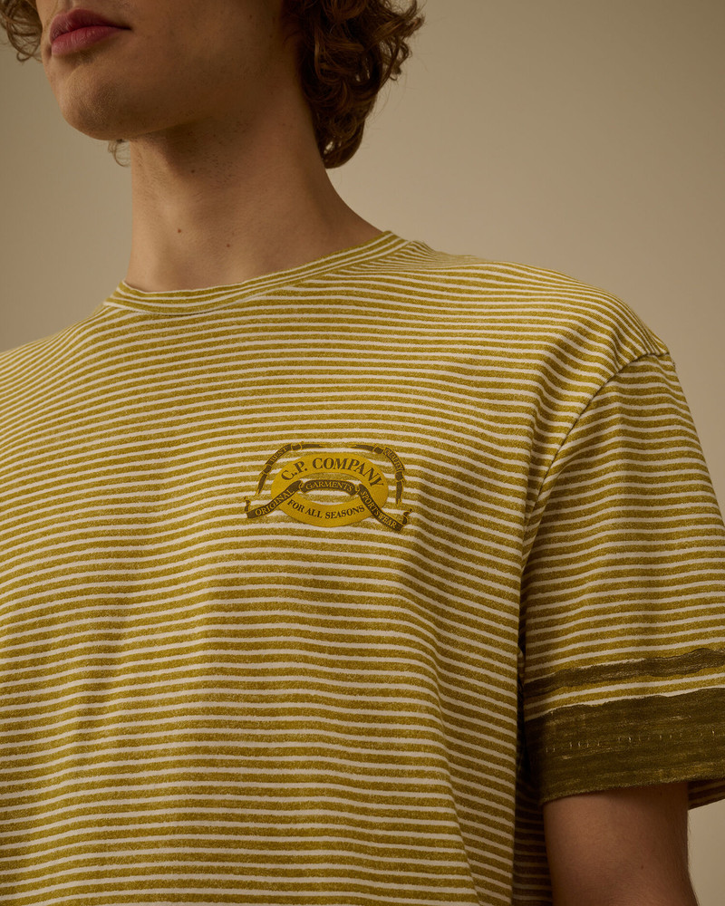 Printed Jersey 20/1 Short Sleeve Logo T-Shirt 5