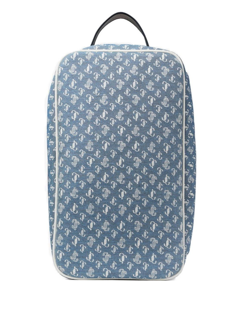 JIMMY CHOO x Malbon monogram shoe bag outlook