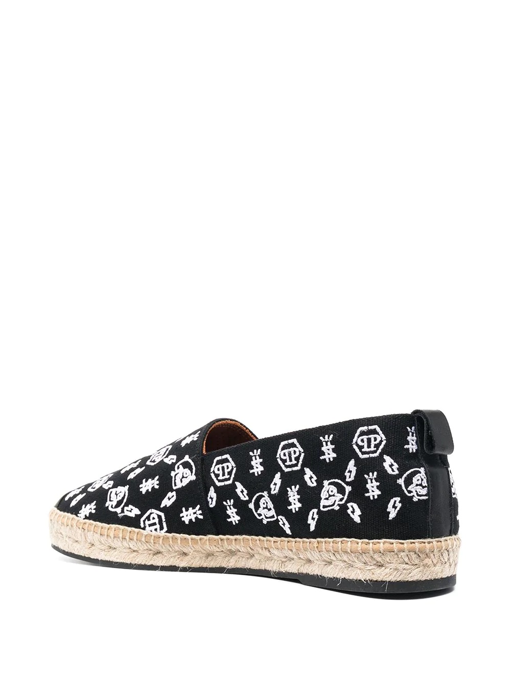 logo-print espadrilles - 3