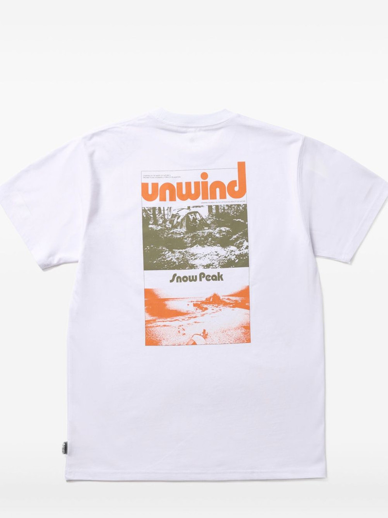 Unwind graphic print T-shirt 7