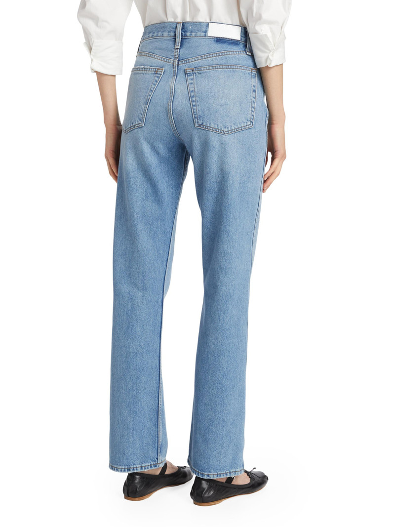 Women's 90s High-Rise Rigid Straight Jeans - Worn Blue 5