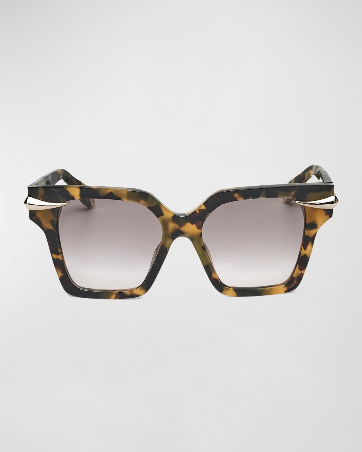 Embellished Acetate Square Sunglasses - 3