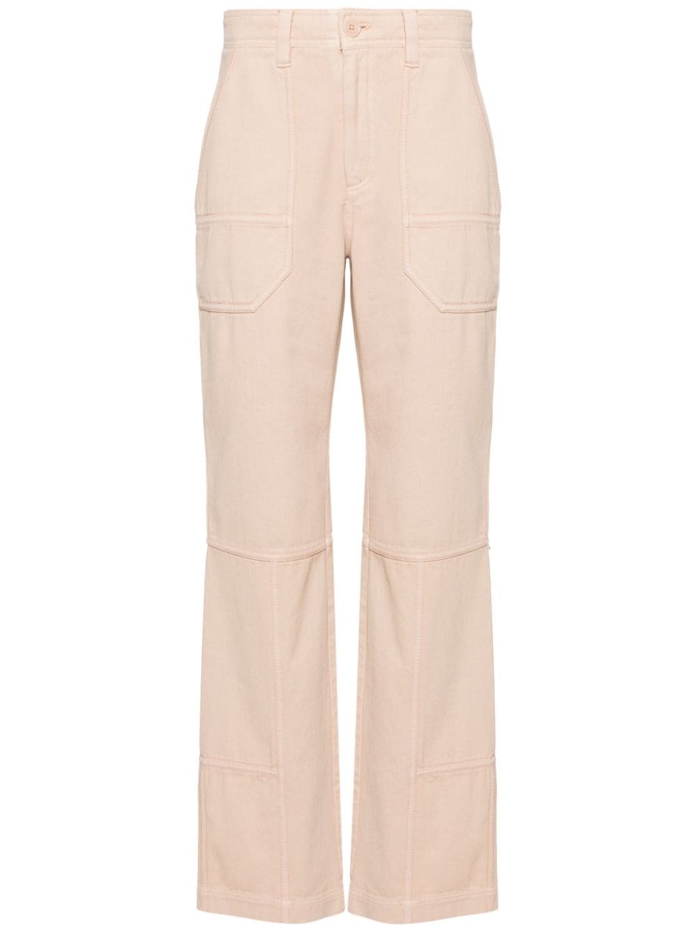 Pepper high-waist straight-leg trousers - 1