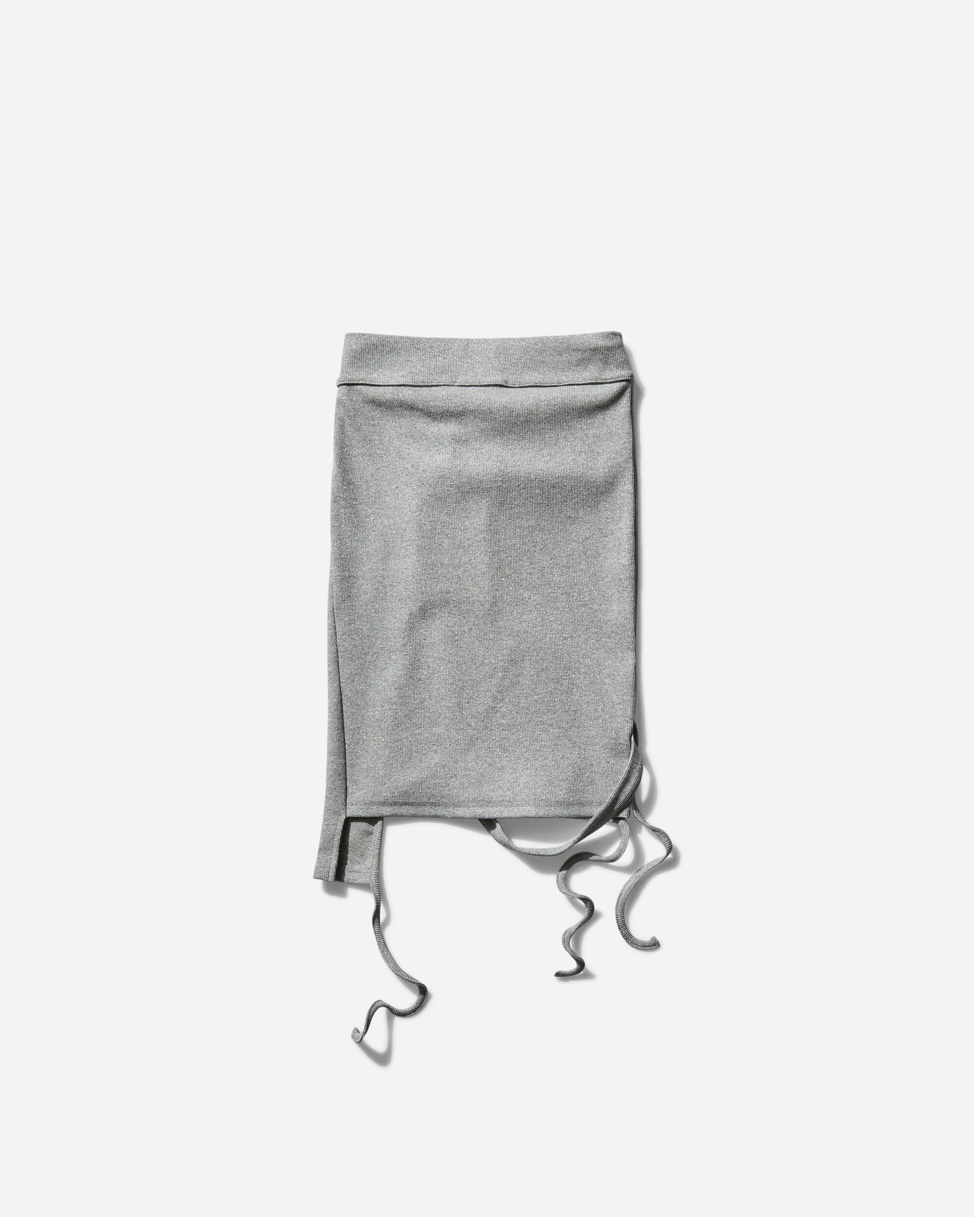 Women's Rib Skirt Silver Melange - 2