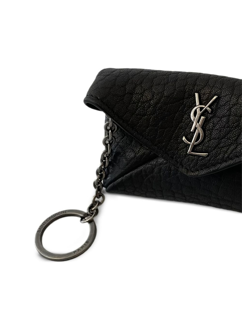 SAINT LAURENT Cassandre envelope key-case outlook