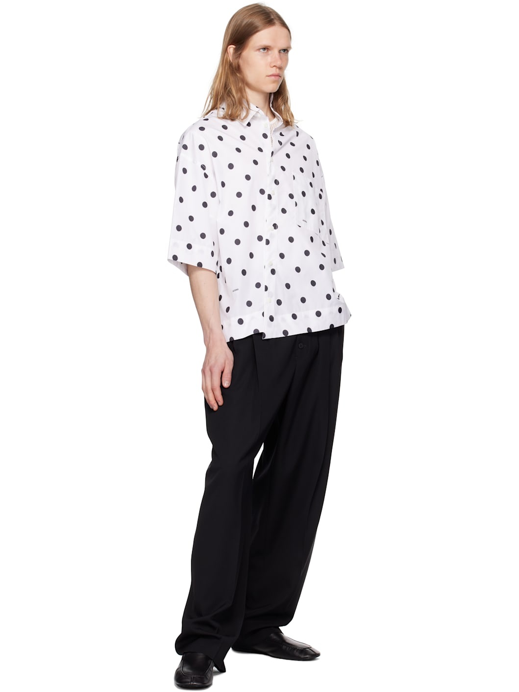 White & Black 'The Pablo' Shirt - 4