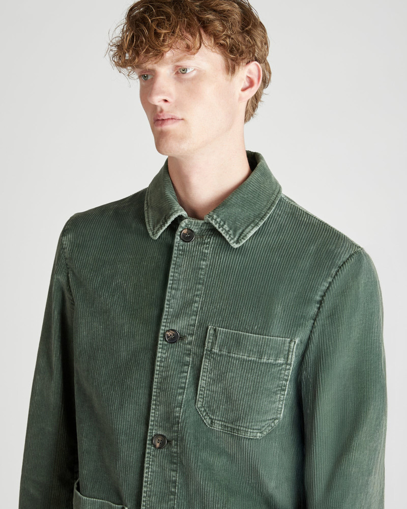 Délavé corduroy blouson jacket 4