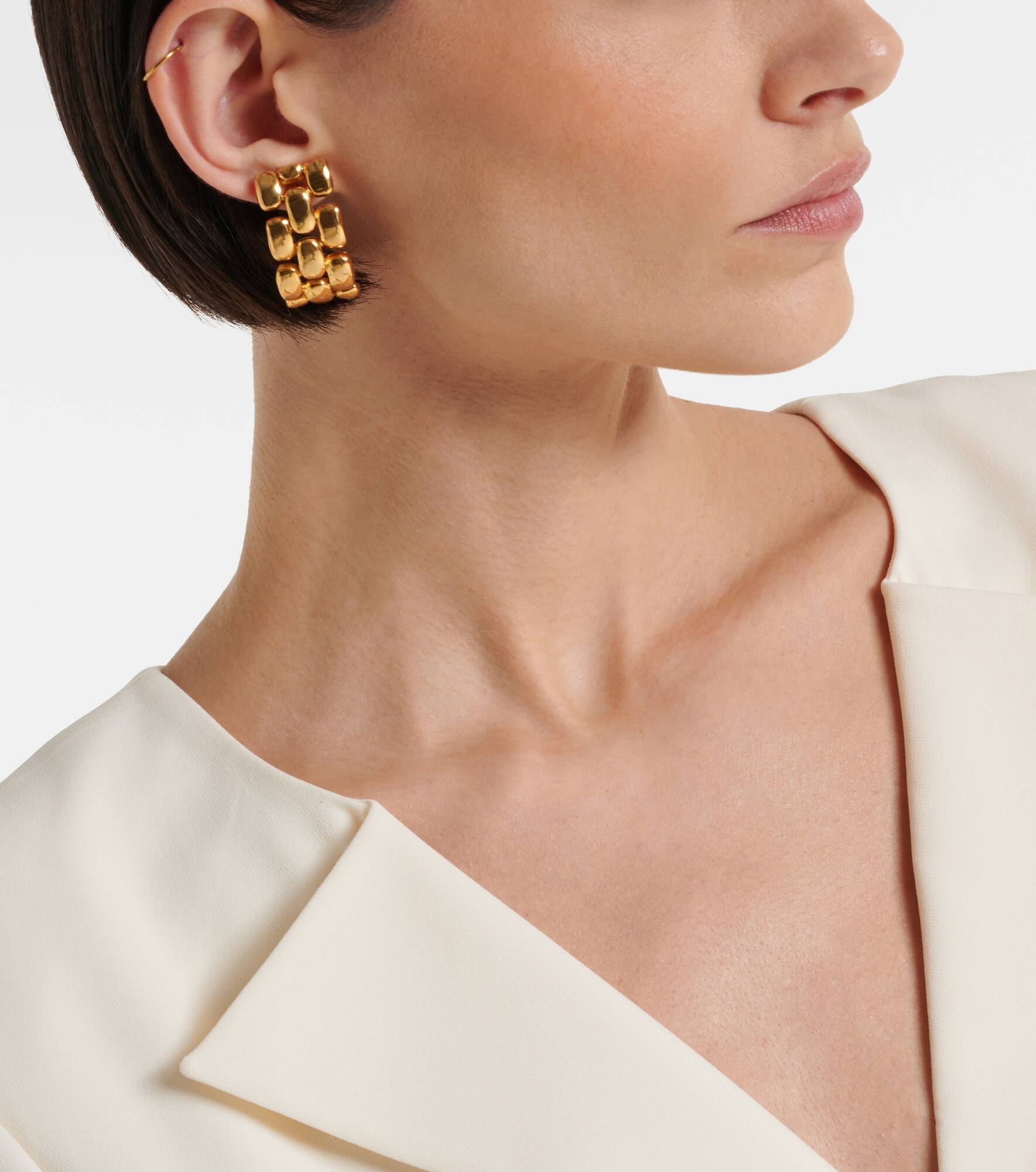 Nicci gold-plated earrings - 3