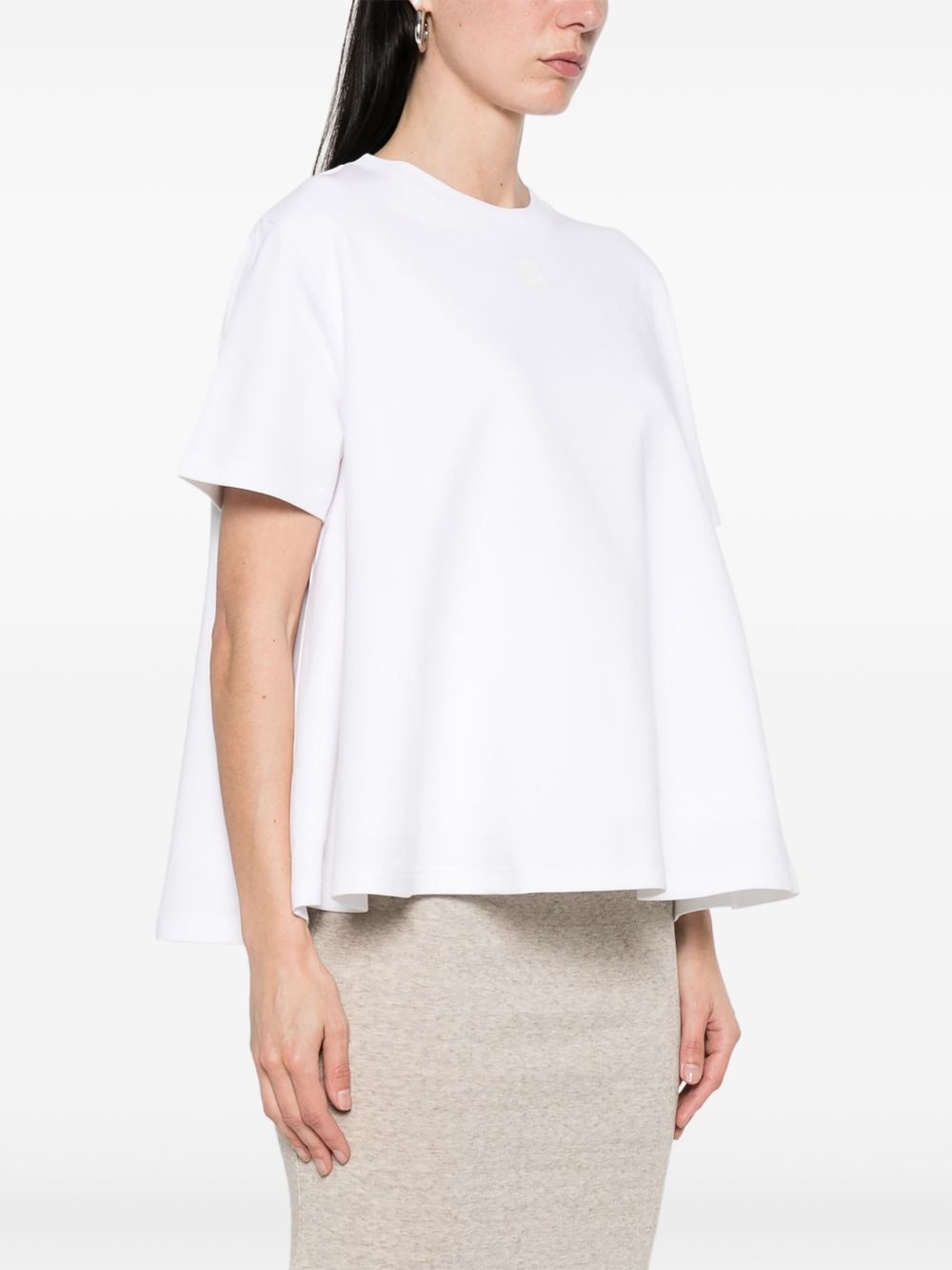 Anagram-embroidered T-shirt - 3