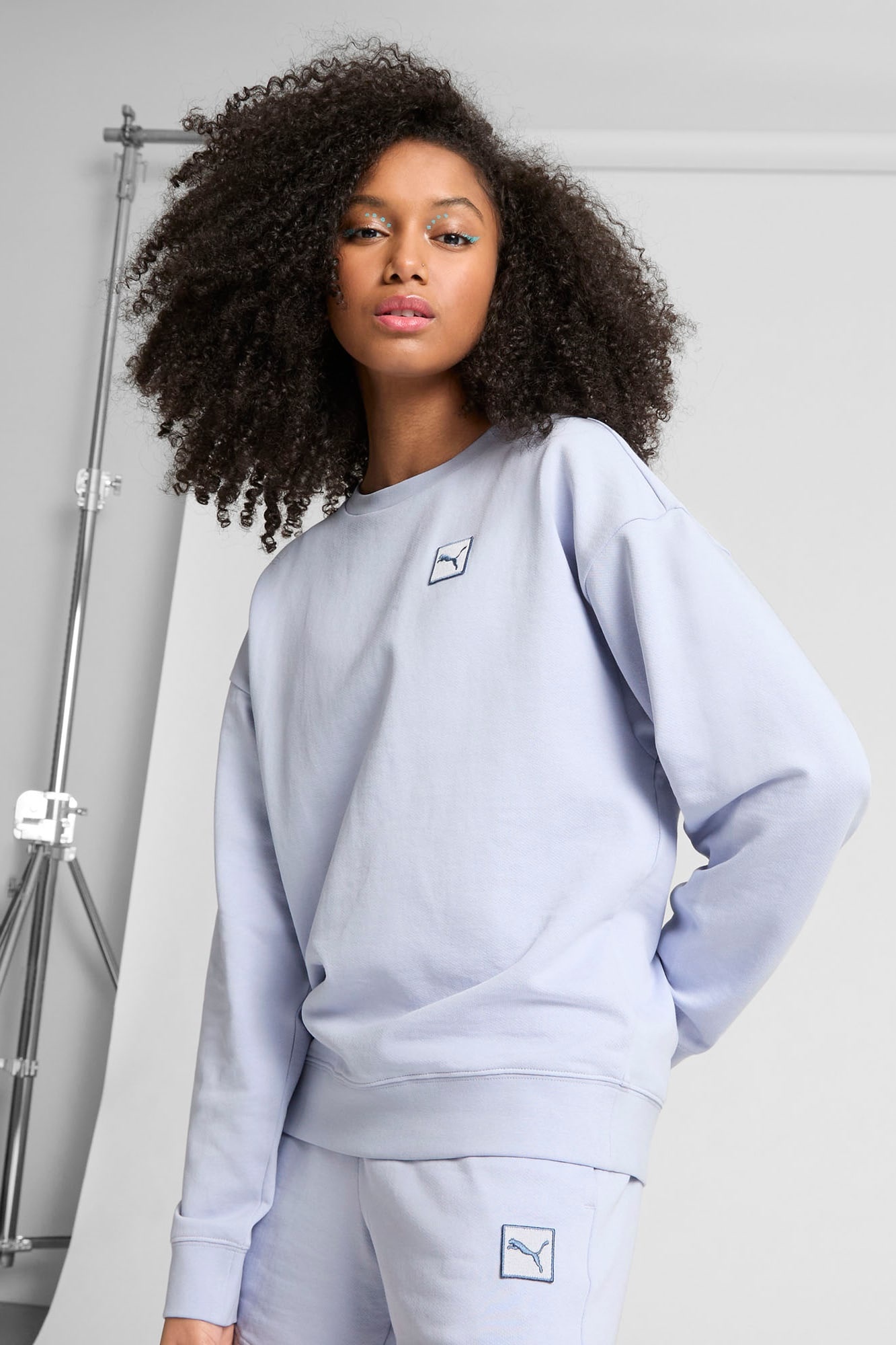 Essentials Elevated Women's Comfort Crew Sweatshirt - 3