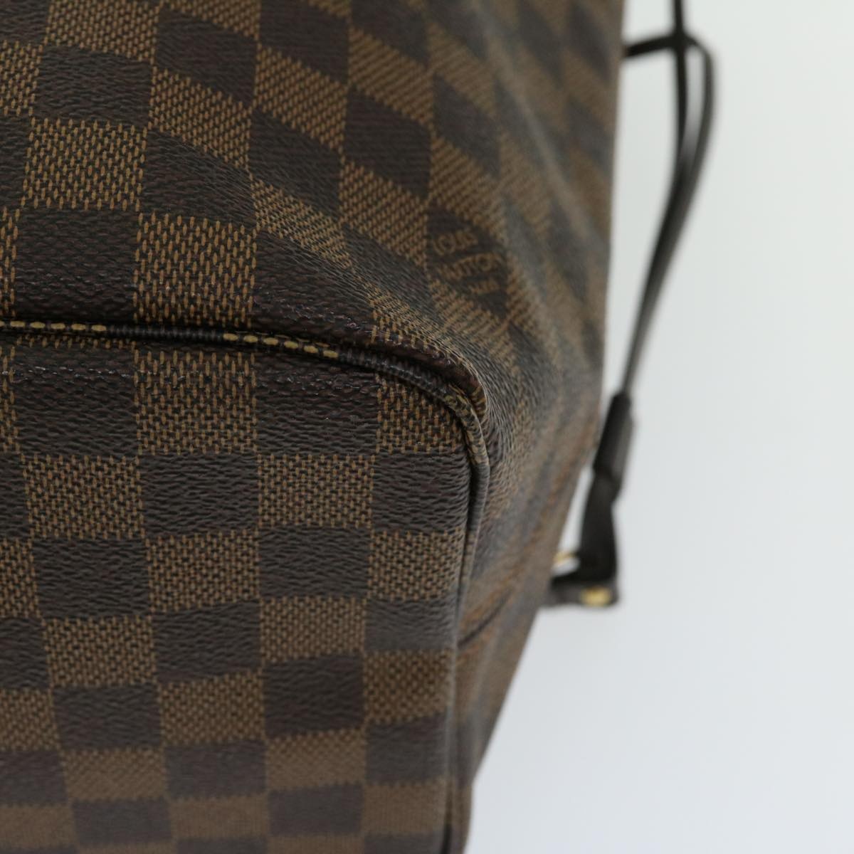 LOUIS VUITTON Damier Ebene Neverfull MM Tote Bag N51105 - 10