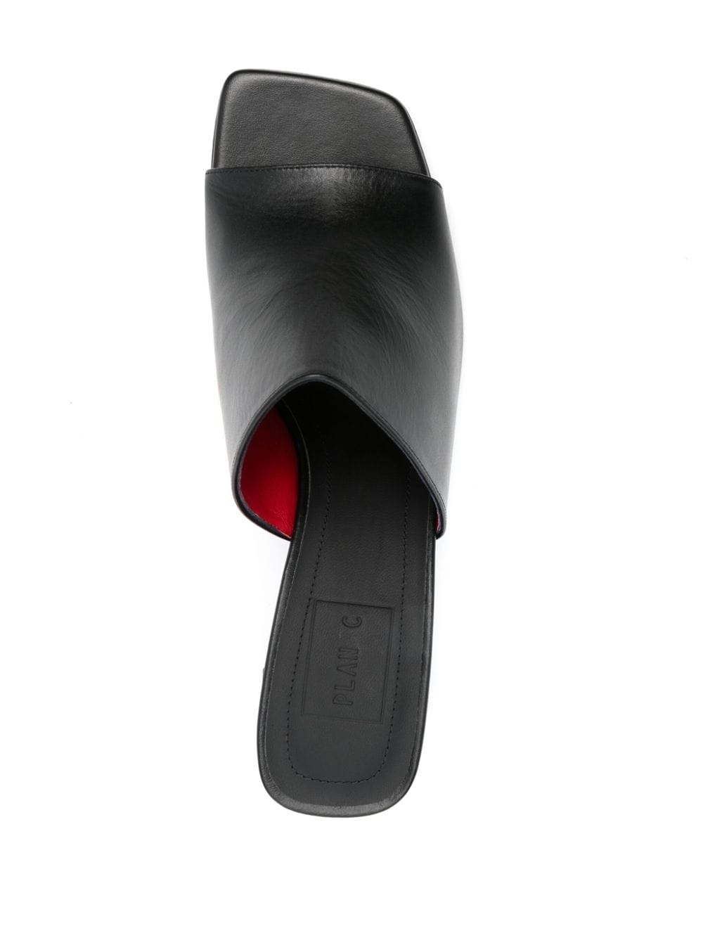 50mm leather mules - 4