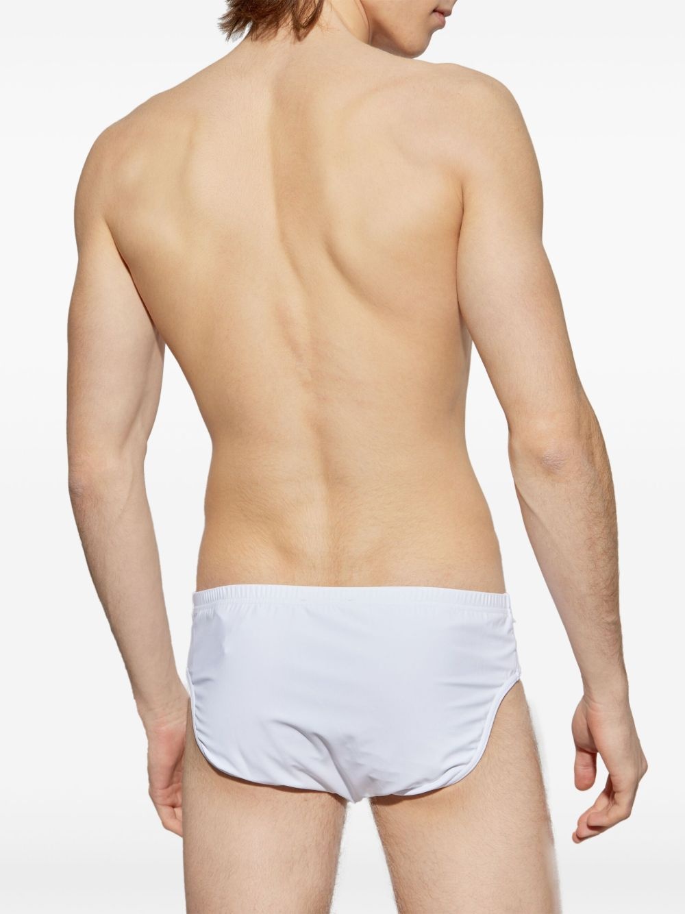 logo-appliqué swim briefs - 3