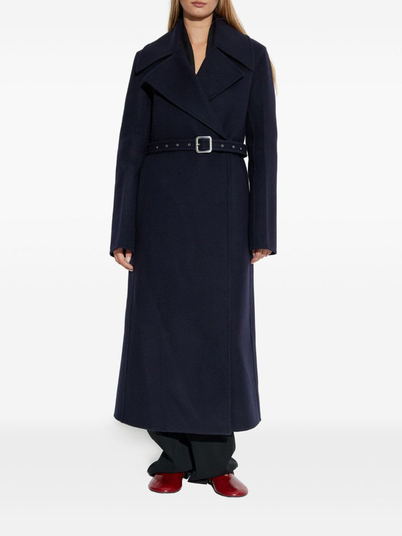 Jil Sander belted coat outlook
