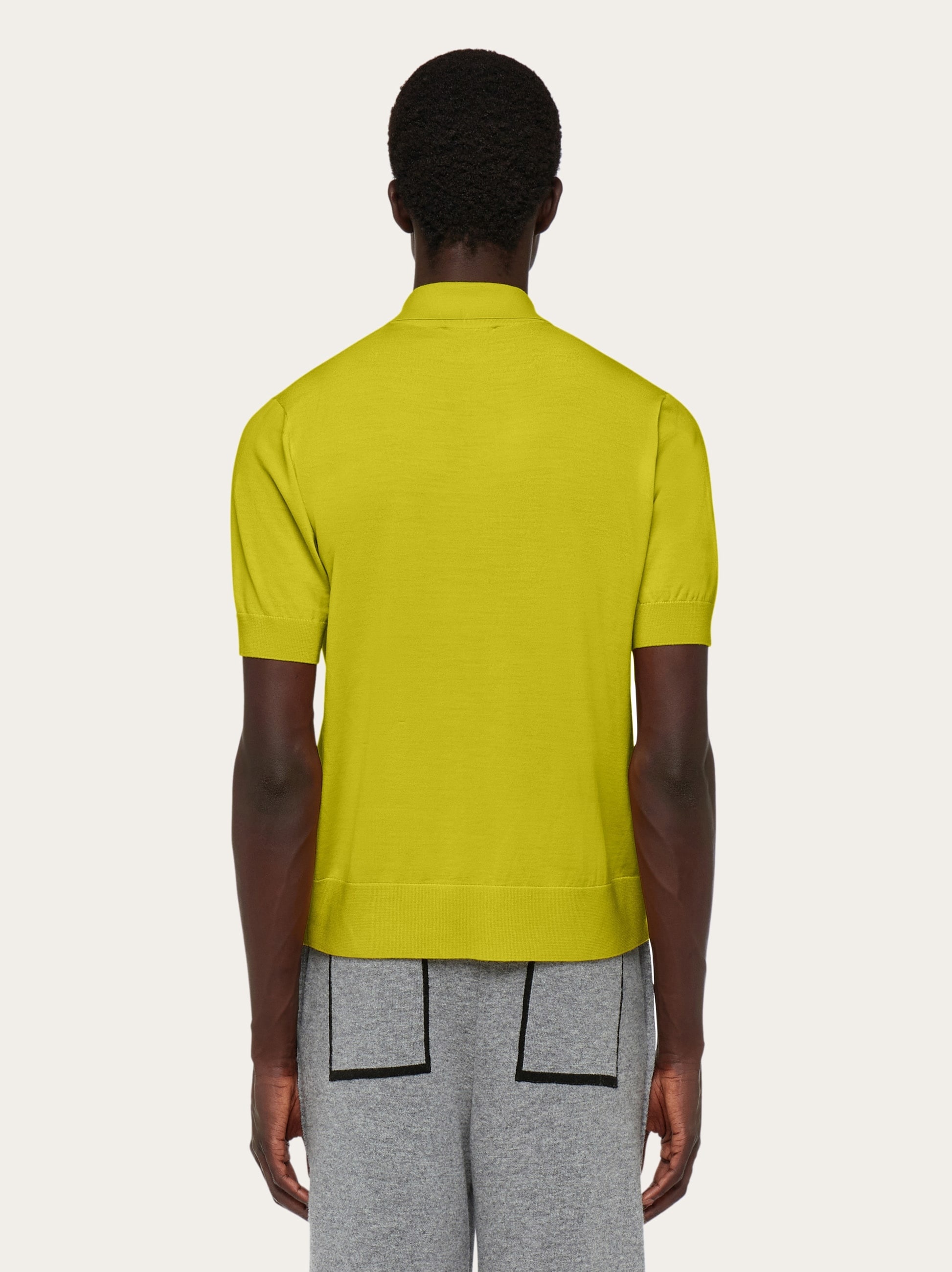 Knitted polo shirt - 3