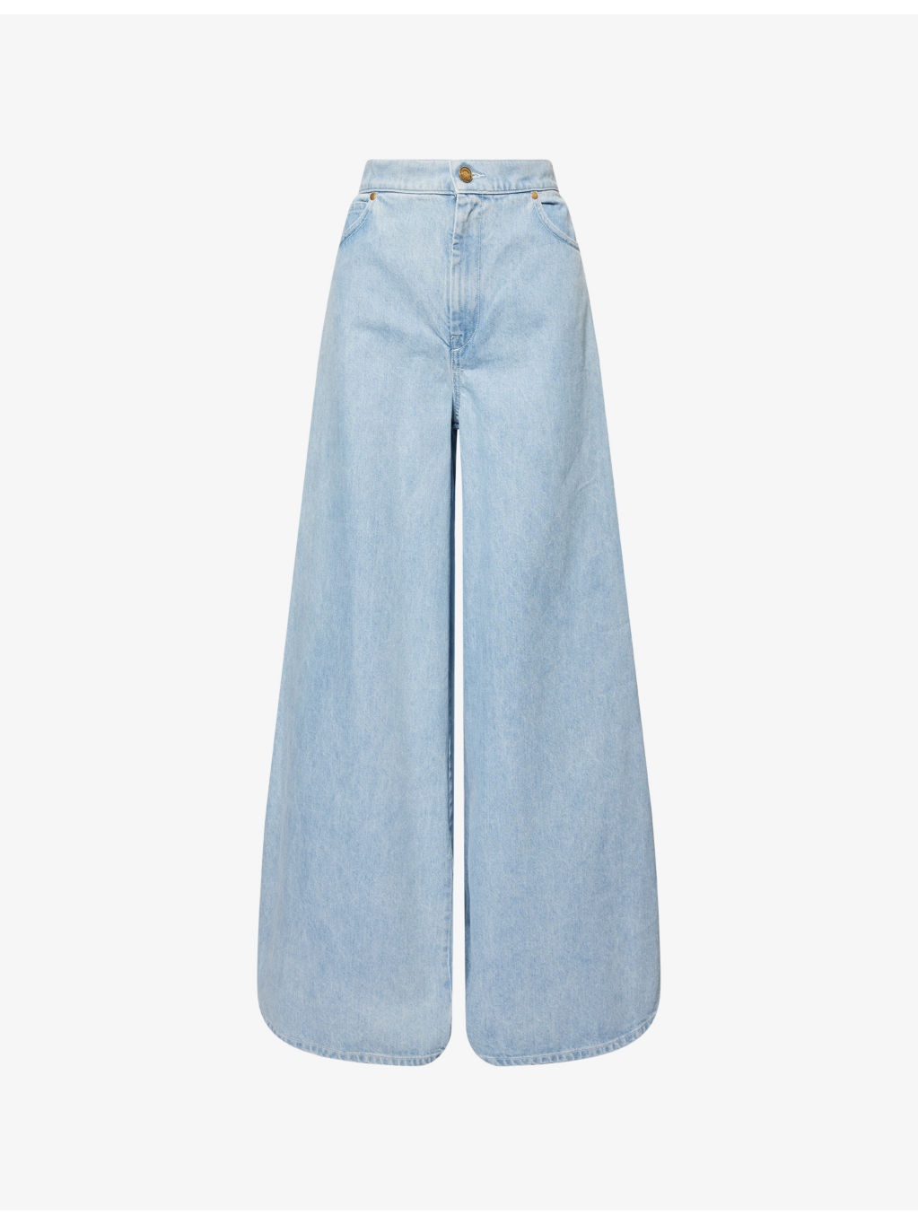 Affari Wide-Leg Denim Jeans - 1