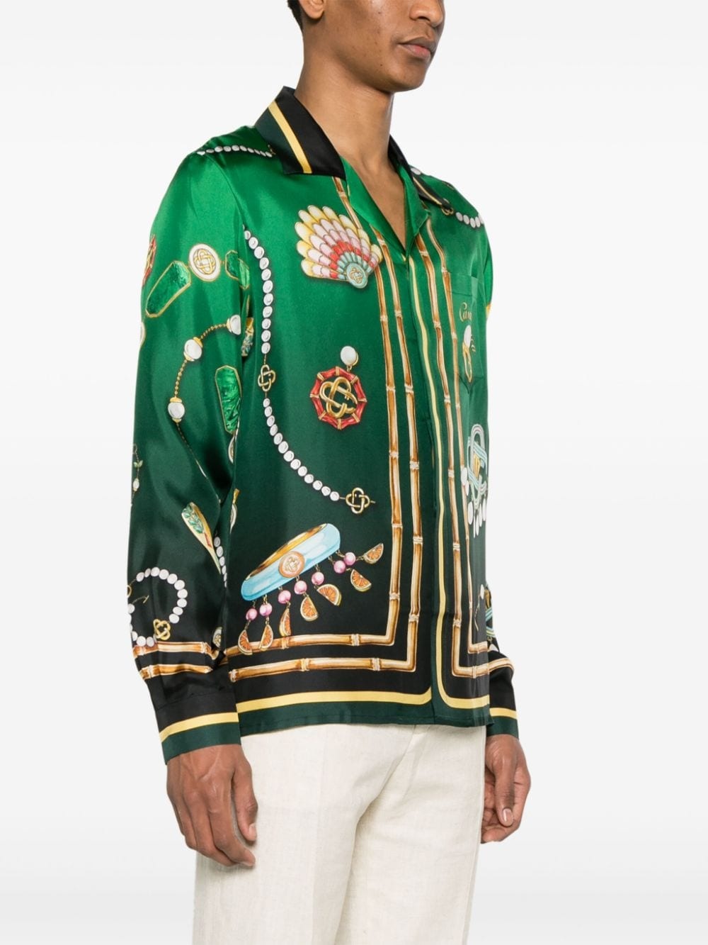 La Boite A Bijoux silk shirt - 3