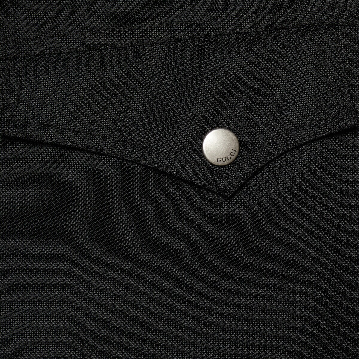 Nylon canvas pants with zip detail - 5