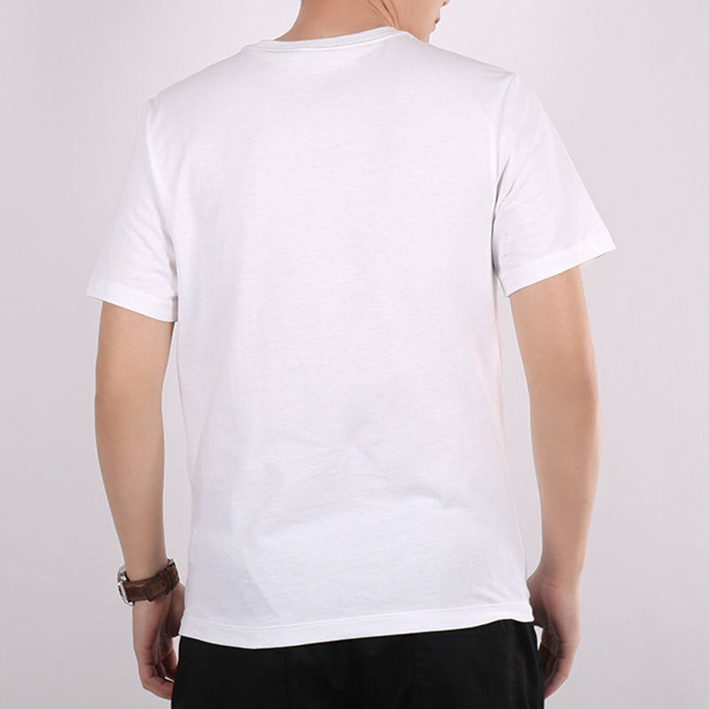 Air Jordan Jumpman Classics Logo Printed Short Sleeve TEE Men White CV1736-101 - 5