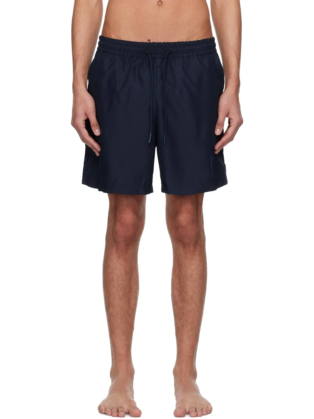 A. P.C. Navy Bobby Swim Shorts - 1