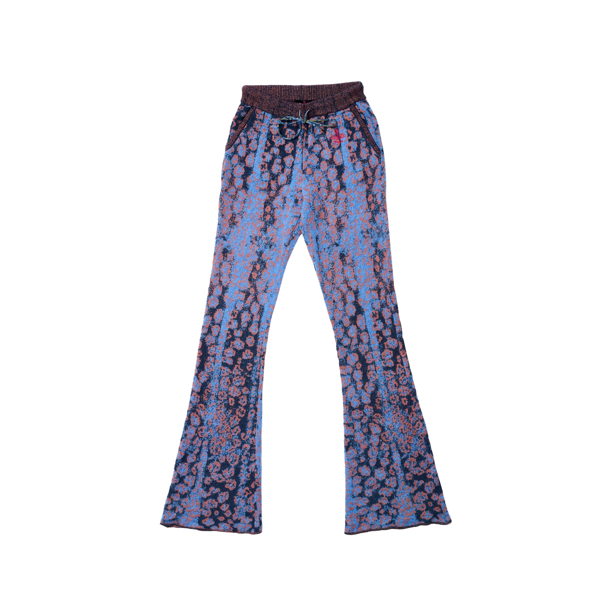 PALACE VIVIENNE WESTWOOD KNIT TROUSER PINK LEOPARD - 1