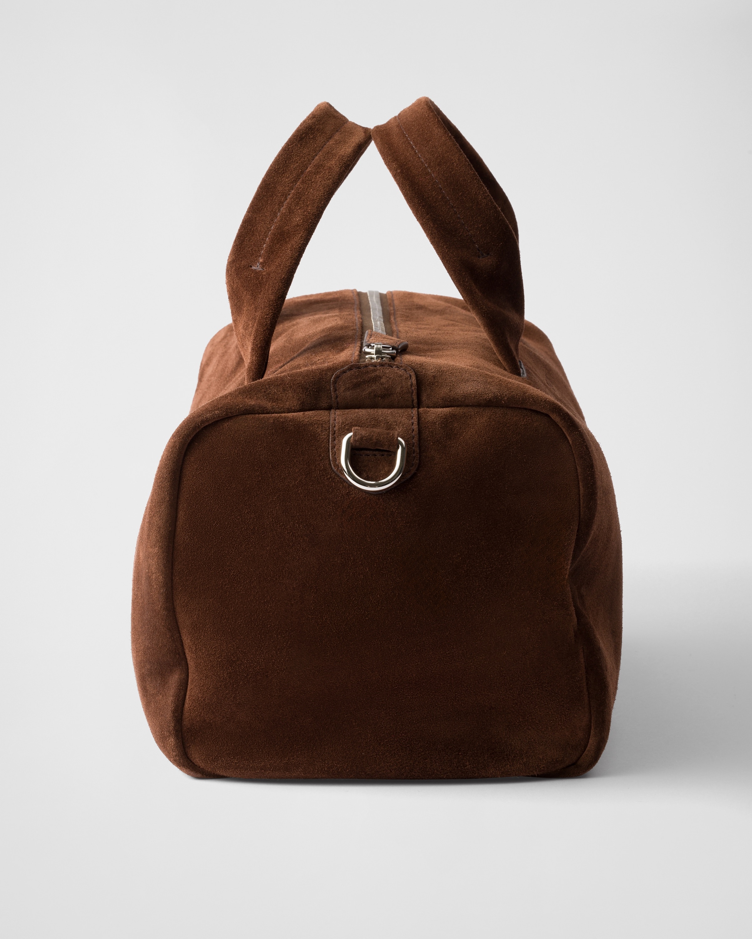 Suede duffle bag - 6