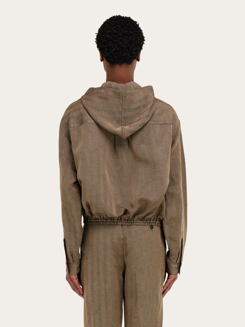 Hooded lightweight blouson 3