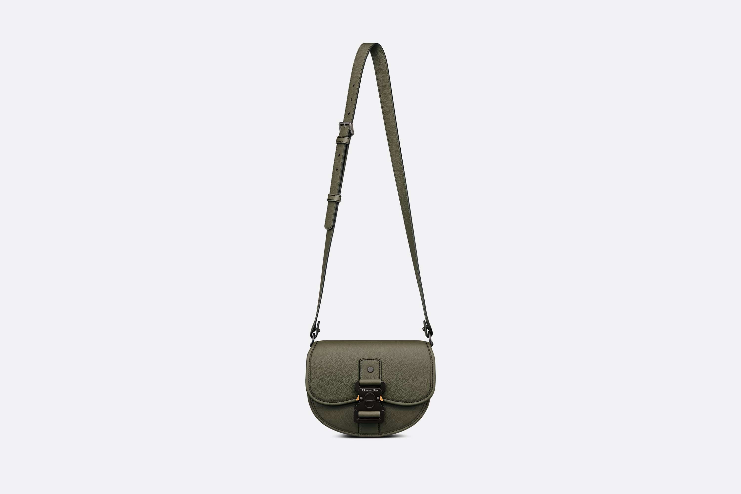 Christian Dior Scarab Calfskin Leather Crossbody Bag