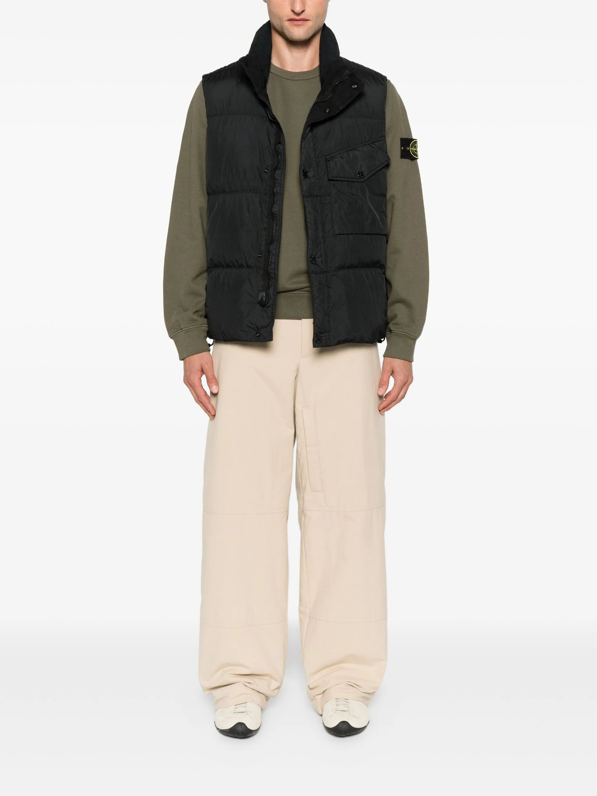 Stone Island Compass-motif Sweatshirt - 5