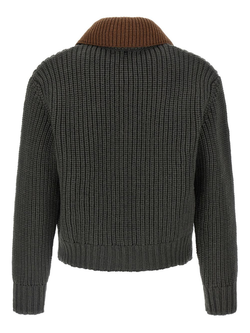 NAMACHEKO Evan zip-up cardigan outlook