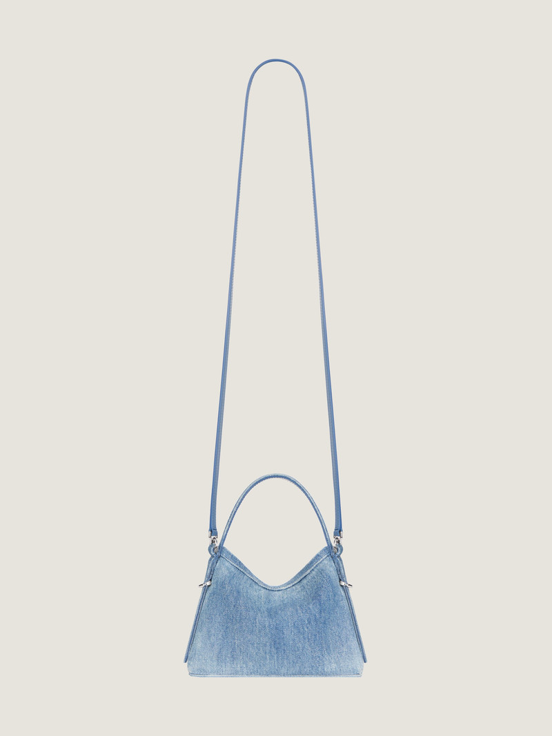 NANO VOYOU BAG IN WASHED DENIM 3