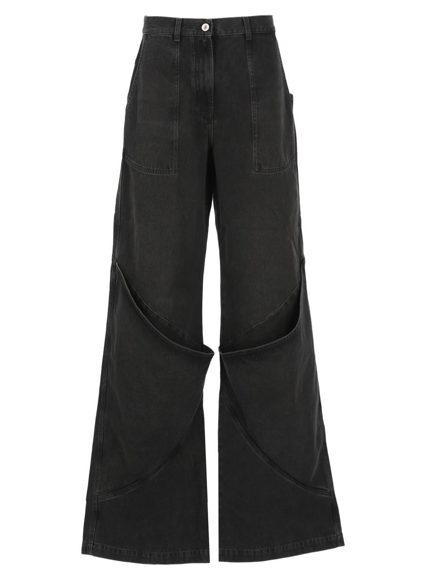 The Attico Trousers Black - 1