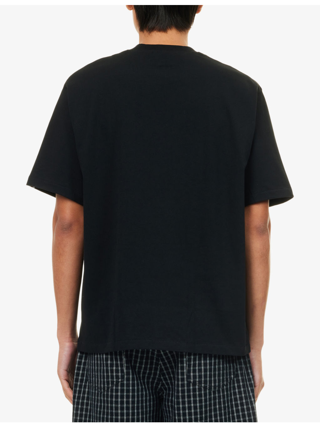 One Point Brand-Embroidered Cotton-Jersey T-Shirt - 4