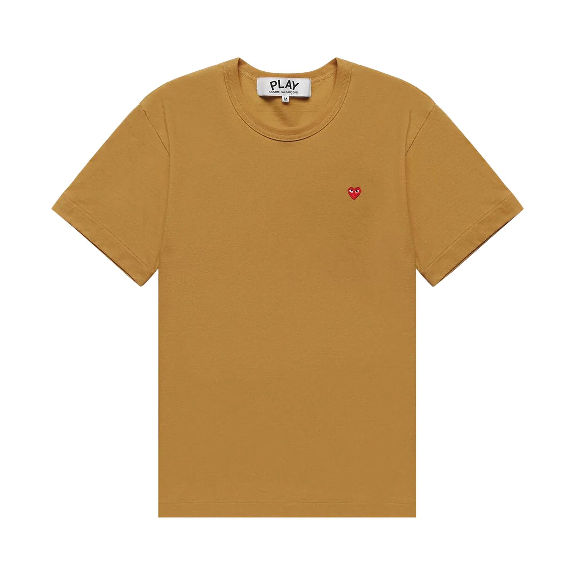 Comme des Garçons PLAY Small Red Heart T-Shirt 'Olive' - 1