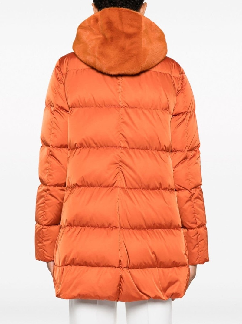 detachable-hood padded coat 4